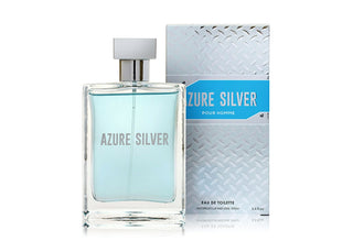 Azure Silver – fragranza maschile agrumata e aromatica, 100ml Eau de Toilette