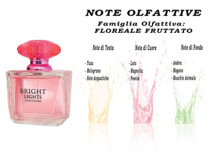 Bright Lights – fragranza femminile fruttata e luminosa, 100ml Eau de Parfum