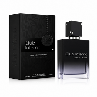 Club Inferno – fragranza legnosa affumicata intensa, elegante e magnetica, 100ml Eau de Parfum