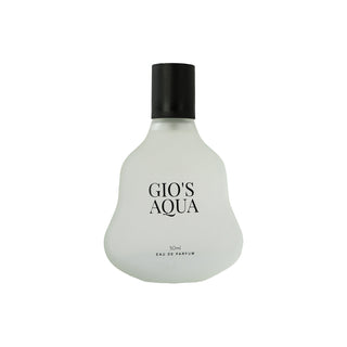 Gio’s Aqua – fragranza maschile marina e aromatica, 50ml Eau de Parfum