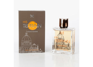 His-Terrain – fragranza maschile fresca e legnosa, 100ml Eau de Toilette