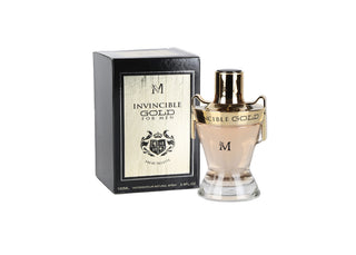 Invincible Gold – fragranza maschile elegante e speziata, 100ml Eau de Toilette