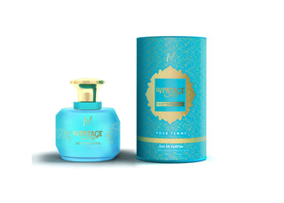 Vintage Deep Turquoise – fragranza femminile fiorita e marina, 100ml Eau de Parfum